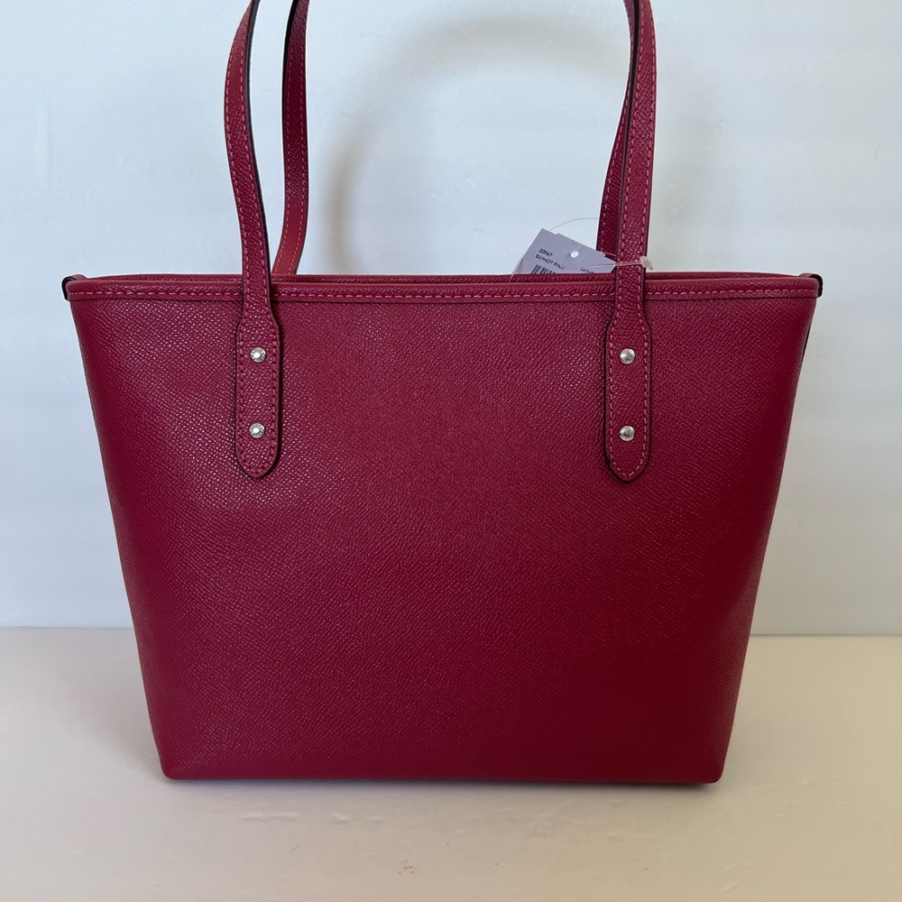 NWT COACH MINI CITY ZIP TOTE HANDBAG PURSE - Picture 8 of 9